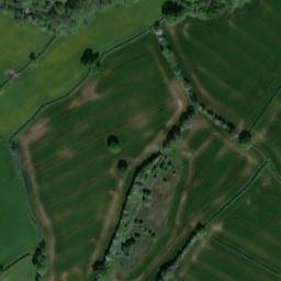 Satellite imagery of Tredustan Motte, GB