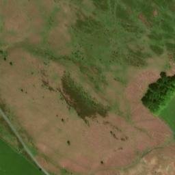 Satellite imagery of cairn, GB