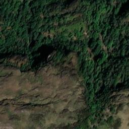 Satellite imagery of Man of War Rock, IE