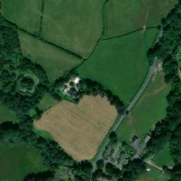 Satellite imagery of Llandefaelog Fach Motte, GB