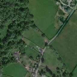 Satellite imagery of Tredustan Motte, GB