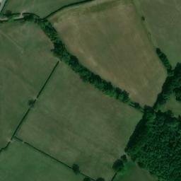 Satellite imagery of Trefecca Motte, GB