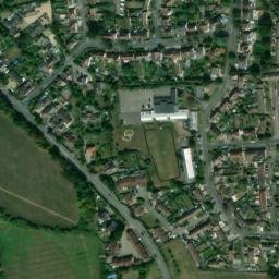 Satellite imagery of Queen Margarets Camp, GB