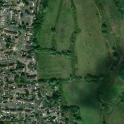 Satellite imagery of Queen Margarets Camp, GB