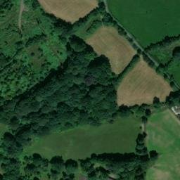 Satellite imagery of Llandefaelog Fach Motte, GB