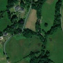 Satellite imagery of Llandefaelog Fach Motte, GB