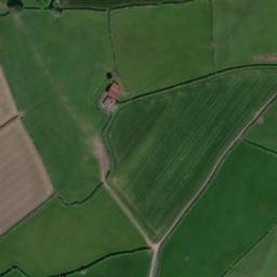 Satellite imagery of Tredustan Motte, GB