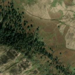 Satellite imagery of cairn, GB