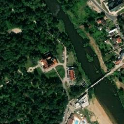 Satellite imagery of Uniejów, PL