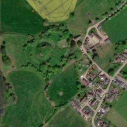 Satellite imagery of Kilpeck Castle, GB