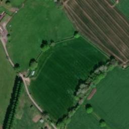 Satellite imagery of Kilpeck Castle, GB