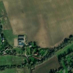 Satellite imagery of Clavering Castle, GB