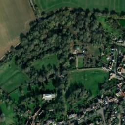 Satellite imagery of Clavering Castle, GB