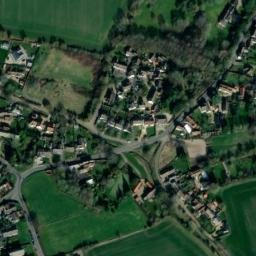 Satellite imagery of Clavering Castle, GB