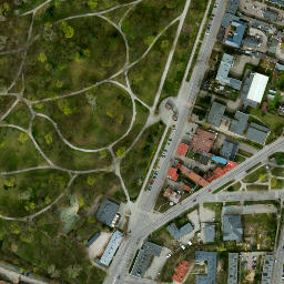 Satellite imagery of Skierniewice - Renesansowy Pałac w XVIIw., PL