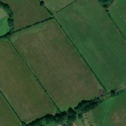 Satellite imagery of Aberyscir Motte, GB