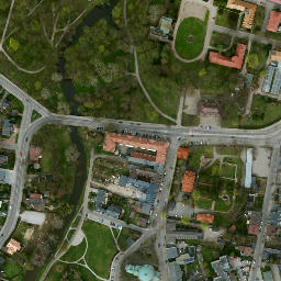 Satellite imagery of Skierniewice - Renesansowy Pałac w XVIIw., PL