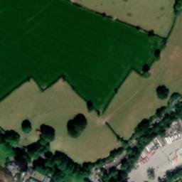 Satellite imagery of Llanfyrnach Motte, GB