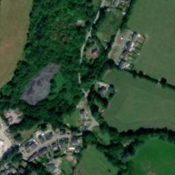 Satellite imagery of Llanfyrnach Motte, GB