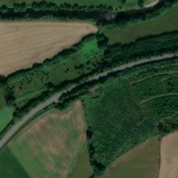 Satellite imagery of Aberyscir Motte, GB