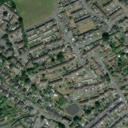 Satellite imagery of Brecon Castle, GB