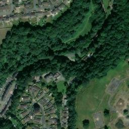 Satellite imagery of Brecon Castle, GB