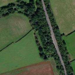 Satellite imagery of Troed yr Harn Motte, GB