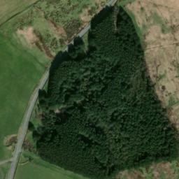 Satellite imagery of cairn, GB