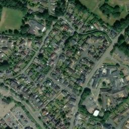 Satellite imagery of Brecon Castle, GB