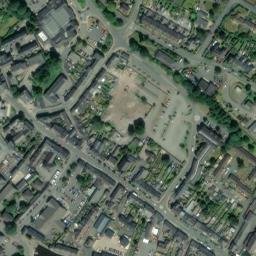 Satellite imagery of Brecon Castle, GB