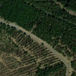 Satellite imagery of cairn, GB