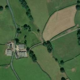 Satellite imagery of Beili Helyg Motte, GB