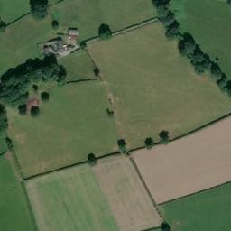 Satellite imagery of Beili Helyg Motte, GB