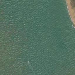 Satellite imagery of Landguard Point, GB