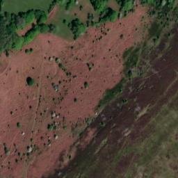 Satellite imagery of cairn, GB