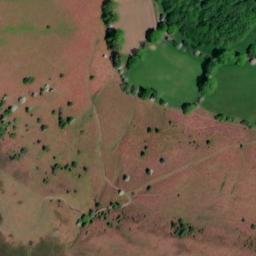 Satellite imagery of cairn, GB