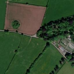 Satellite imagery of Twmpan Motte, GB
