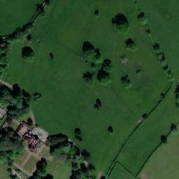 Satellite imagery of Twmpan Motte, GB