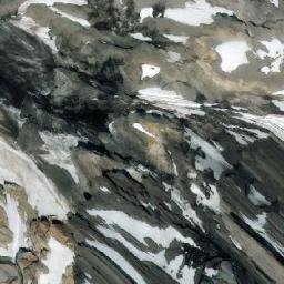 Satellite imagery of Lens Mountain, CA
