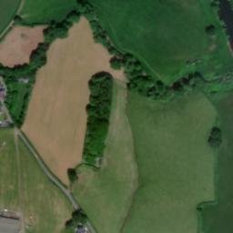 Satellite imagery of Pencelli Castle, GB