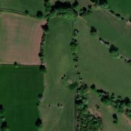 Satellite imagery of Twmpan Motte, GB