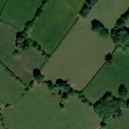 Satellite imagery of Twmpan Motte, GB