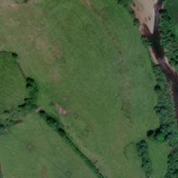 Satellite imagery of Pencelli Castle, GB