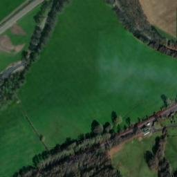 Satellite imagery of Goytre Wood Motte, GB