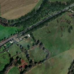 Satellite imagery of Goytre Wood Motte, GB