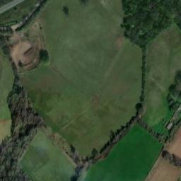 Satellite imagery of Goytre Wood Motte, GB