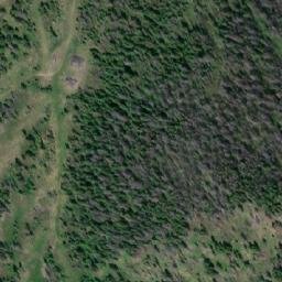 Satellite imagery of Durrell Butte, CA