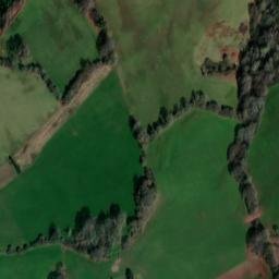 Satellite imagery of Goytre Wood Motte, GB