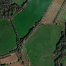 Satellite imagery of Goytre Wood Motte, GB