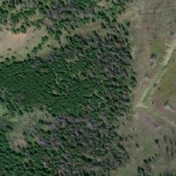 Satellite imagery of Durrell Butte, CA